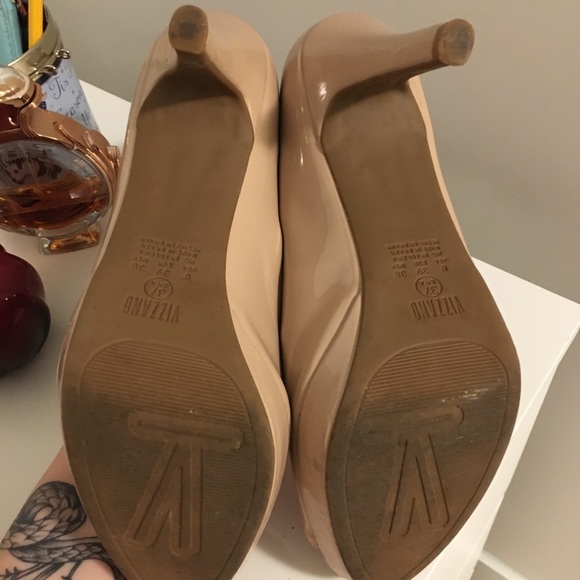 Vizzano Nude Peep Toe - Picture 7 of 7